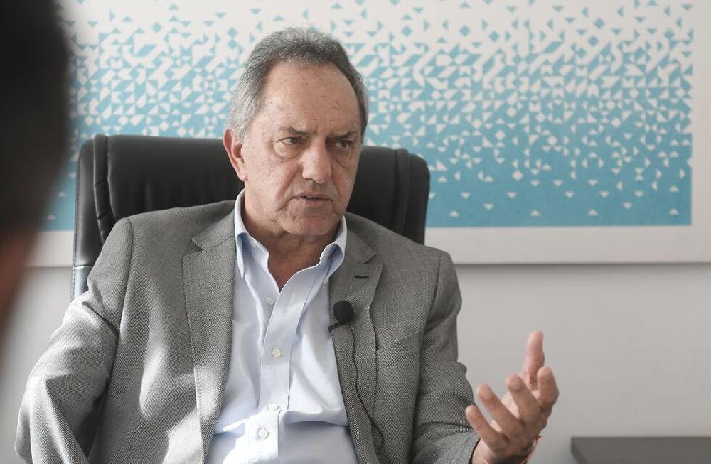 La declaración de Scioli contra el oficialismo: “Aunque pongan que hay que tener dos brazos, voy a competir igual”. / Foto: Federico López Claro