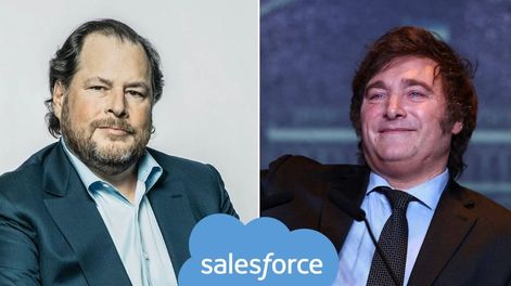 Argentina recibirá una inversión de 500 millones de dólares de Salesforce.