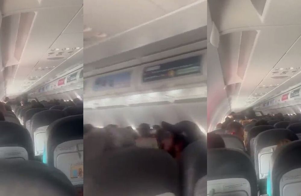 Entramos en pánico, muchas personas nos bajamos”, confesó la usuaria que dio a conocer el incidente. Foto: captura video Leandra Magnani