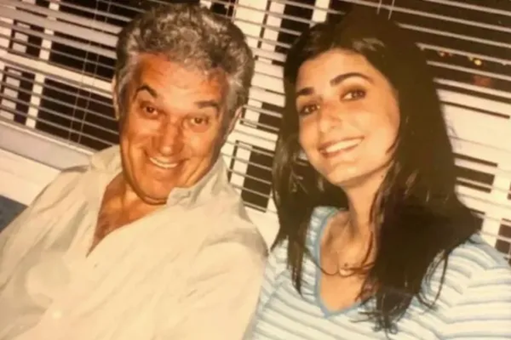 Chico Novarro y Cecilia Milone en el pasado.