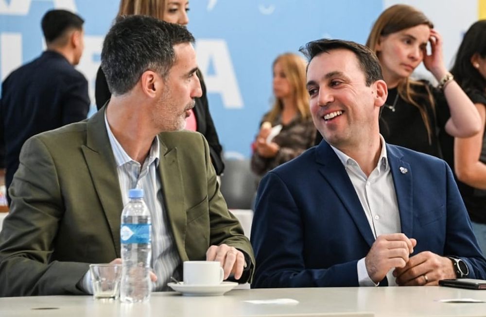 García Zalazar y José Thomas presentaron el programa EduTec a empresarios de Mendoza