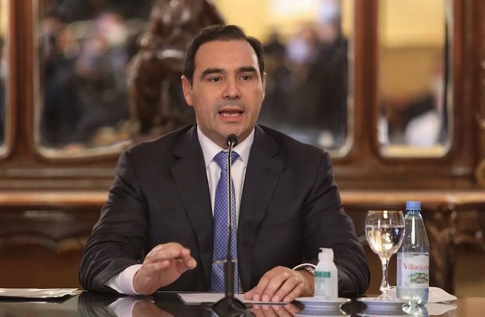 Gustavo Valdés, gobernador de Corrientes.