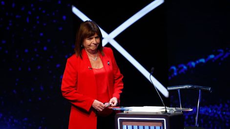 Los Andes | La candidata de Juntos por el Cambio Patricia Bullrich en el segundo debate presidencial (Clarín/Política)