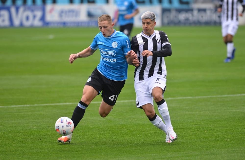 Un primer tiempo muy parejo entre Belgrano de Córdoba y Gimnasia. / Gentileza: La Voz