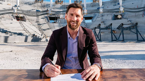 Lionel Messi renovó con el Inter Miami