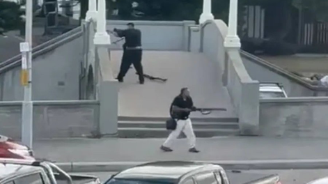 Dos hombres armados abrieron fuego en Sídney, Australia.