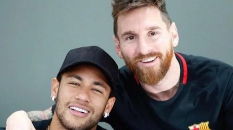Neymar y Messi