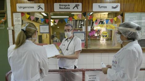 Los Andes | En el Notti seguirá trabajando el área de Neonatología y las 55 especialidades que tiene en sus consultorios externos. / Orlando Pelichotti