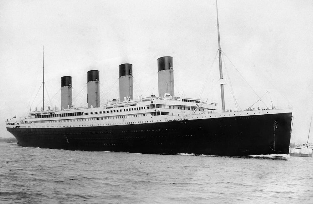 El buque transatlántico Titanic, el gigante que pretendía unir Southampton (Inglaterra) con Nueva York (Estados Unidos) y que se hundió en su viaje inaugural. Foto: Twitter @MarGomezH