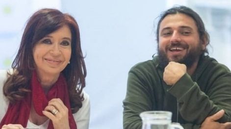 Cristina Fernández de Kirchner y Juan Grabois.