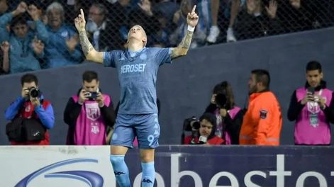 Enzo Copetti aseguró que Racing será campeón. / Gentileza.