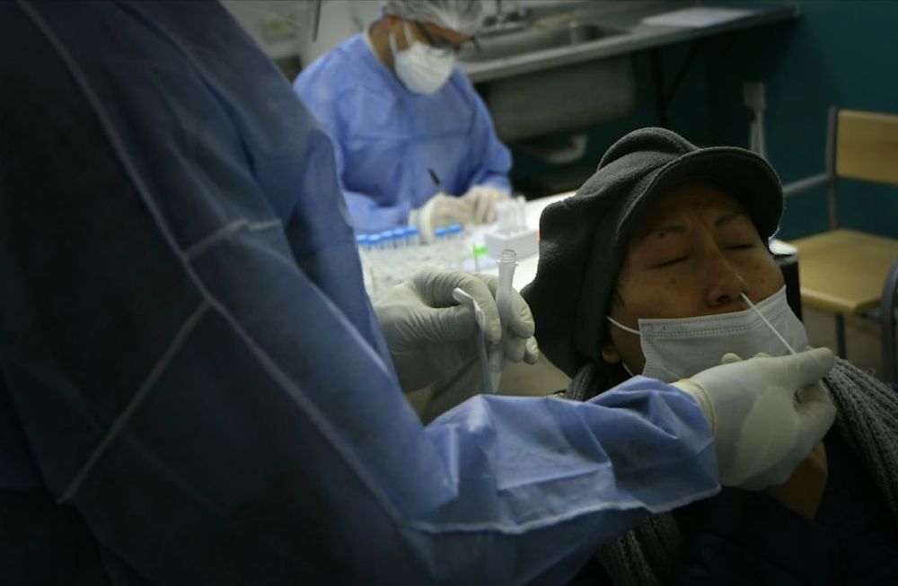 Inició actividades el Primer Centro de Testeo Fijo de COVID-19, en el CIC 1 de la Ciudad de Mendoza, ubicado en 9 de Julio 3565, casi esquina General Mosconi, de Capital. Orlando Pelichotti / Los Andes