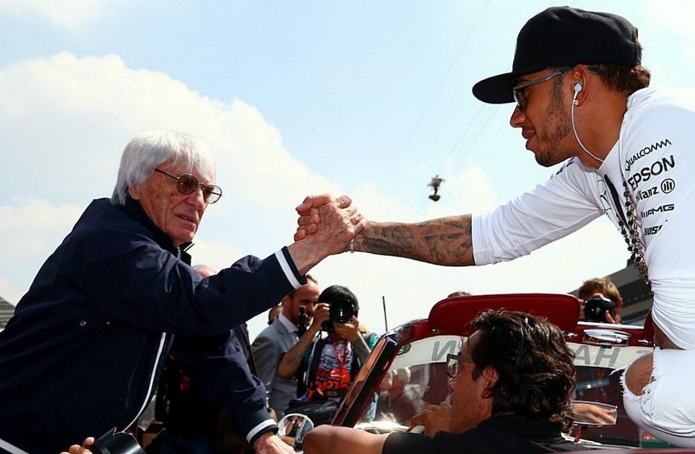 Ecclestone le respondió a Hamilton