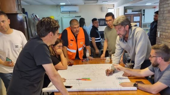 La Ciudad despliega un gran operativo frente al incendio en San Agustín