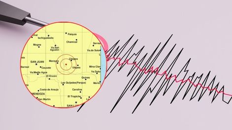 Fuerte temblor en La Rioja se sintió en Mendoza.