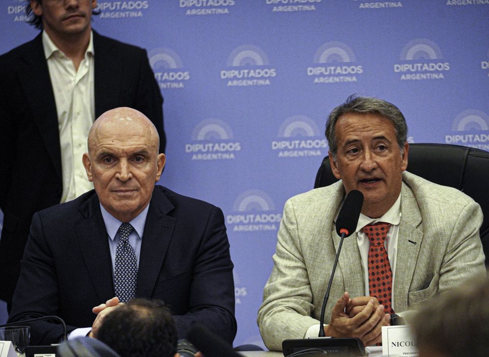 Los diputados José Luis Espert y Nicolás Mayoraz. Foto: NA