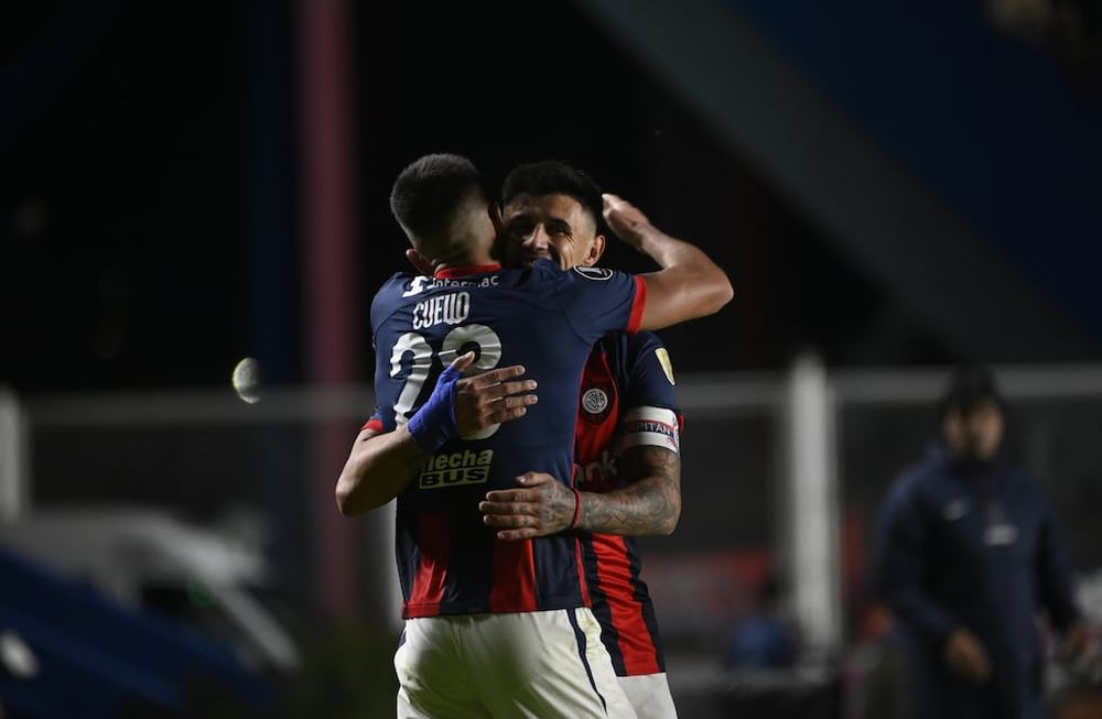 San Lorenzo ganó y sigue con vida en la Copa Libertadores de América. / gentileza