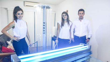 María Victoria Martínez Daruich, Agustina Galiana y Leandro Dinnocenzo egresaron de tres universidades mendocinas / Nicolás Ríos