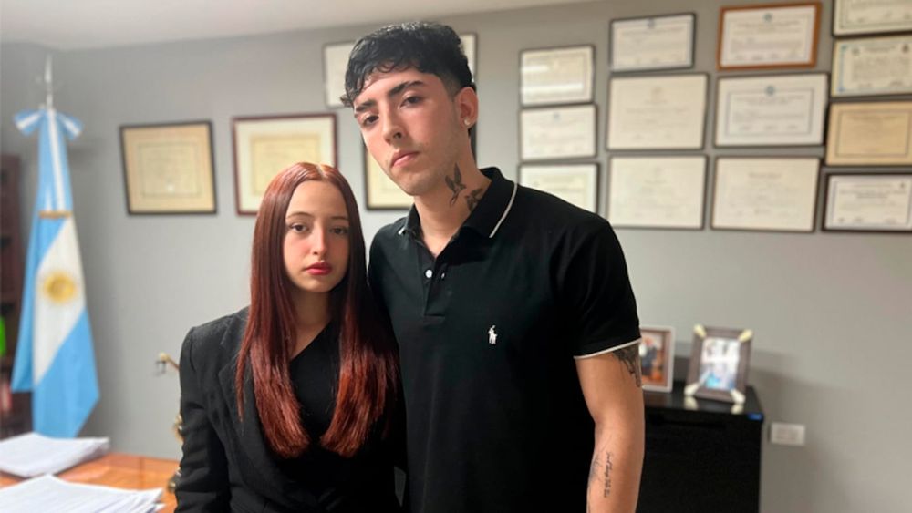 Sol y Darío, los padres de Giovanni. 