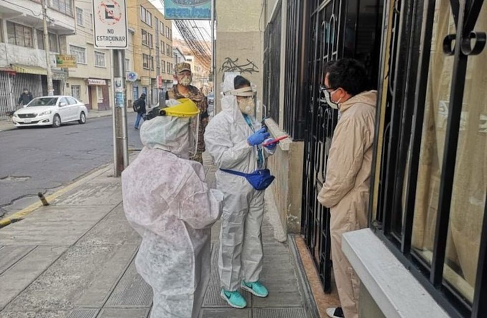 Rastrillaje masivo en La Paz, para frenar el coronavirus.