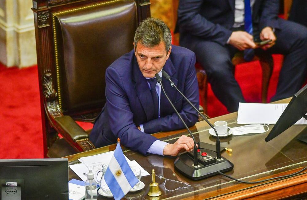 Sergio Massa presentará la renuncia como presidente de la Cámara de Diputados para asumir en el Gabinete (Archivo)