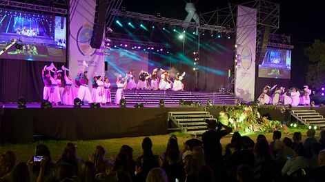Los Andes | La Bendición de los Frutos abrió el calendario oficial de la Vendimia 2024, en el Predio de la Virgen, en Guaymallén. / Foto: Orlando Pelichotti
