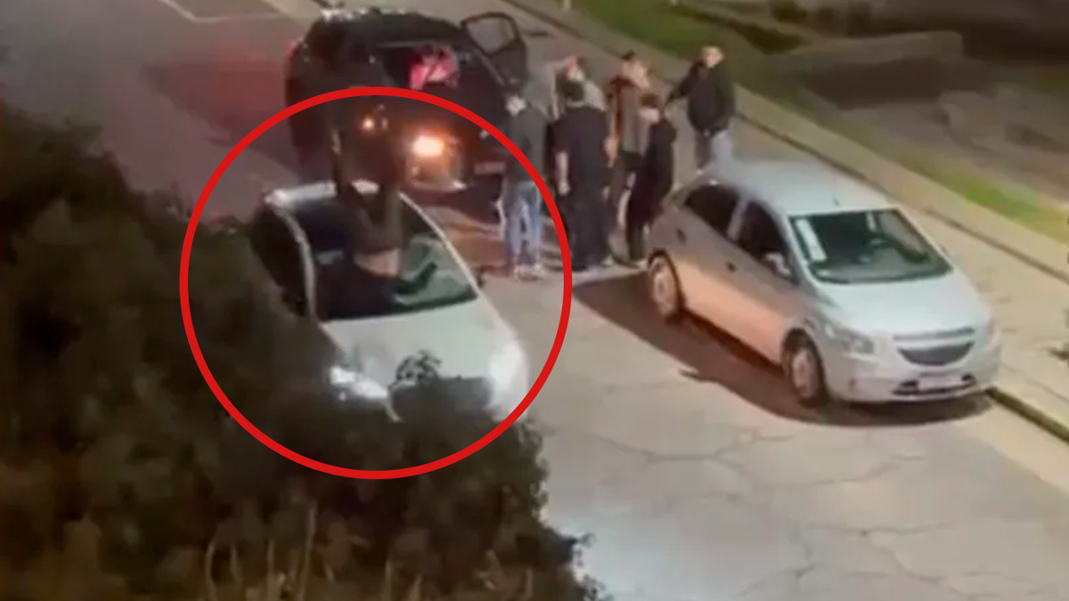 Empujaron a un joven durante una discusión callejera en Mar 