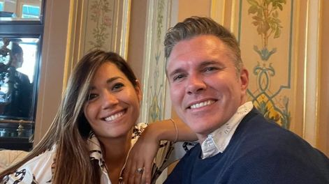 Gisela Campos y su novio Bruno Ragone disfrutaron de un viaje a Europa