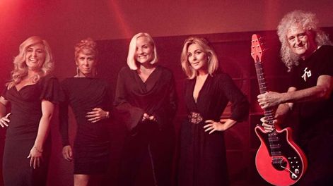 Brian May hizo su versión de “I´m a woman” a beneficio de la lucha contra el cáncer de mama