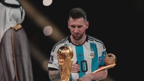 Leo Messi sigue recibiendo premios. Gentileza: Leo Messi Media