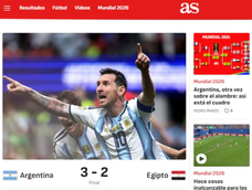 La Prensa Mundial se rindió a los pies del triunfo de la Selección Argentina.&nbsp;