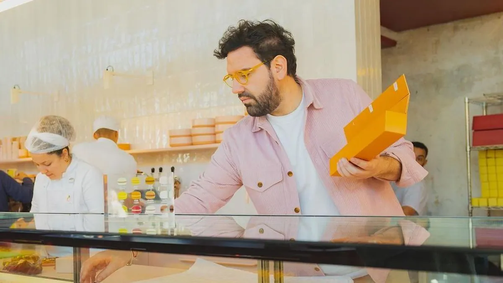Esto cuesto el pan dulce que ofrece la pastelería de Damián Betular.