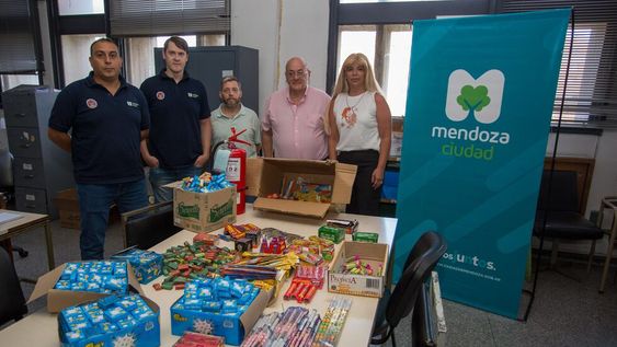Se decomisaron 42 kilos de pirotecnia durante las fiestas