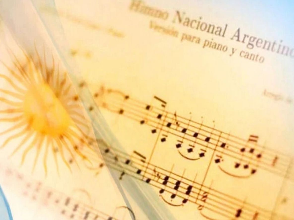 Himno Nacional Argentino, creado en 1813 (Imagen ilustrativa / Web)