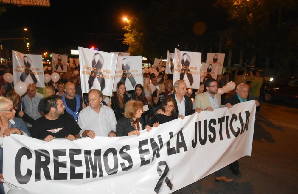 Tunuyán marchó para exigir justicia por el crimen de Norma Carleti