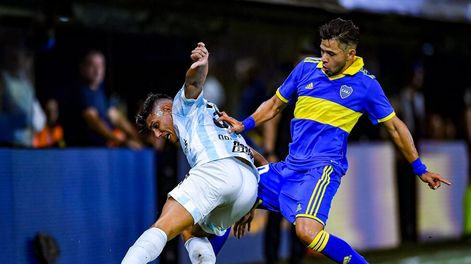 Atlético Tucumán y Boca juegan en La Bombonera por la Liga Profesional 2023. (Planeta Boca Juniors en Twitter)