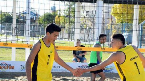 Mendoza resultó subcampeón en Argentino sub15 y Sub18 de Beach Vólley