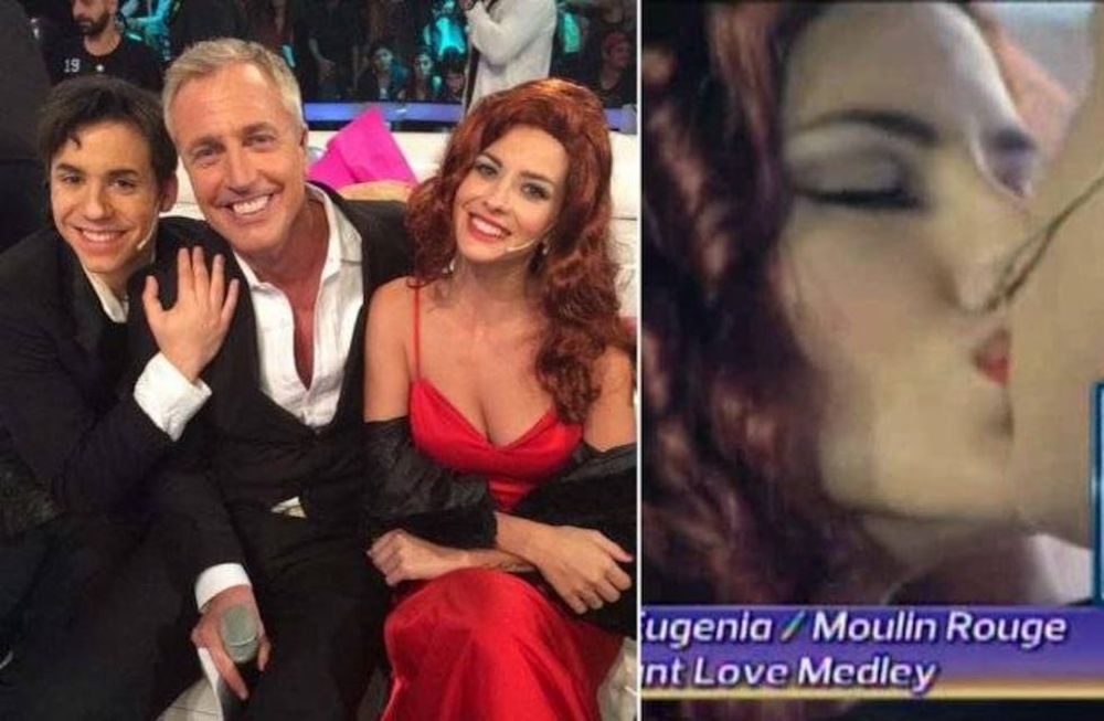 Eugenia Suárez, a los besos con otro hombre