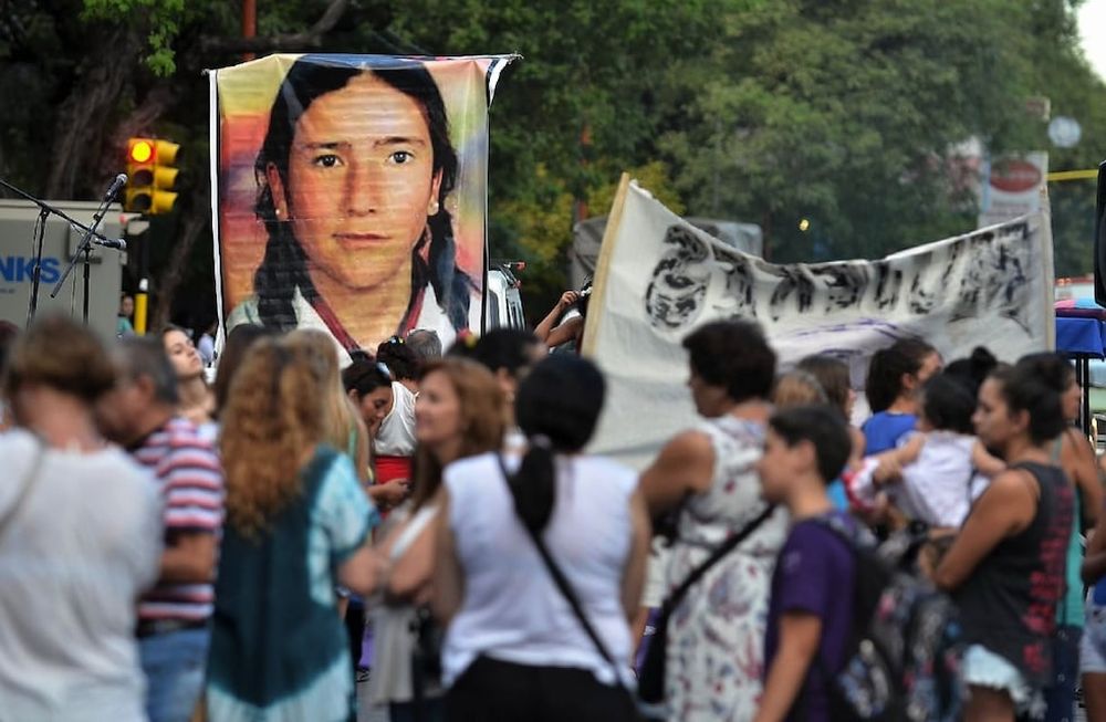 Una marcha de vecinos y familiares pidiendo justicia por Paula Toledo. | Foto: Archivo / Los Andes