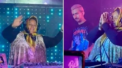 Fue a través de varios videos de TikTok en donde se viralizó cómo la Señora Católica arrasó con su gira como DJ. Foto: Web