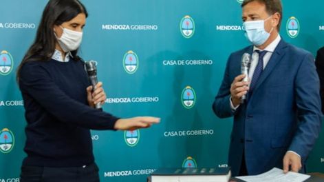 Juramento de Teresa Day como ministra de la Corte. Prensa Gobierno