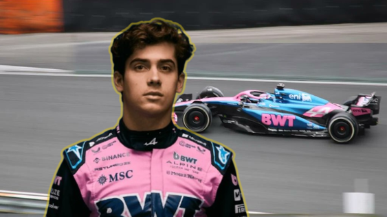 Franco Colapinto una de las grandes apuestas de la escudería Alpine en Fórmula 1.