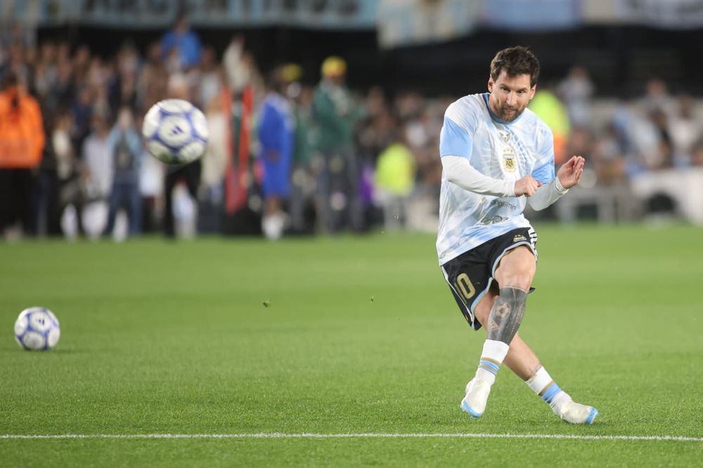 Partido de despedida de Lionel Messi de la Selección Argentina ante Benin.