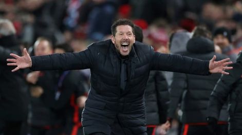 Diego Simeone, ídolo indiscutido en Atlético de Madrid. / archivo