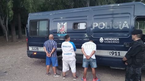 Los Andes | Tres detenidos por intentar ingresar sin entradas al partido de Godoy Cruz vs Vélez. Foto: Prensa Gobierno de Mendoza