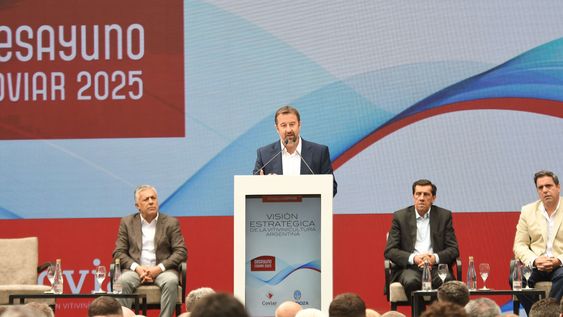 El presidente de la Corporación Vitivinícola Argentina (COVIAR), Mario González. El presidente de la Corporación Vitivinícola Argentina (COVIAR), Mario González.