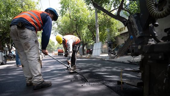 Continúa el mejoramiento de calles en el marco del plan de obras
