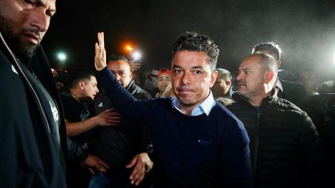 Marcelo Gallardo habló y le dejó un mensaje a los hinchas de River. (Gentileza Clarín)