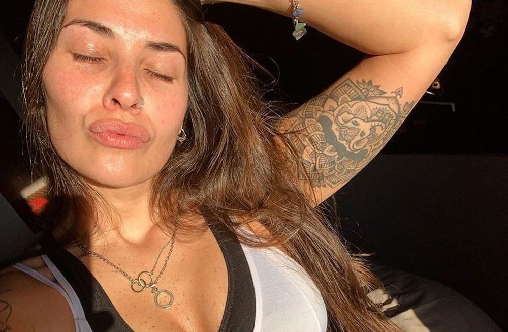 La morocha entrenó y volvió a compartirlo en Instagram