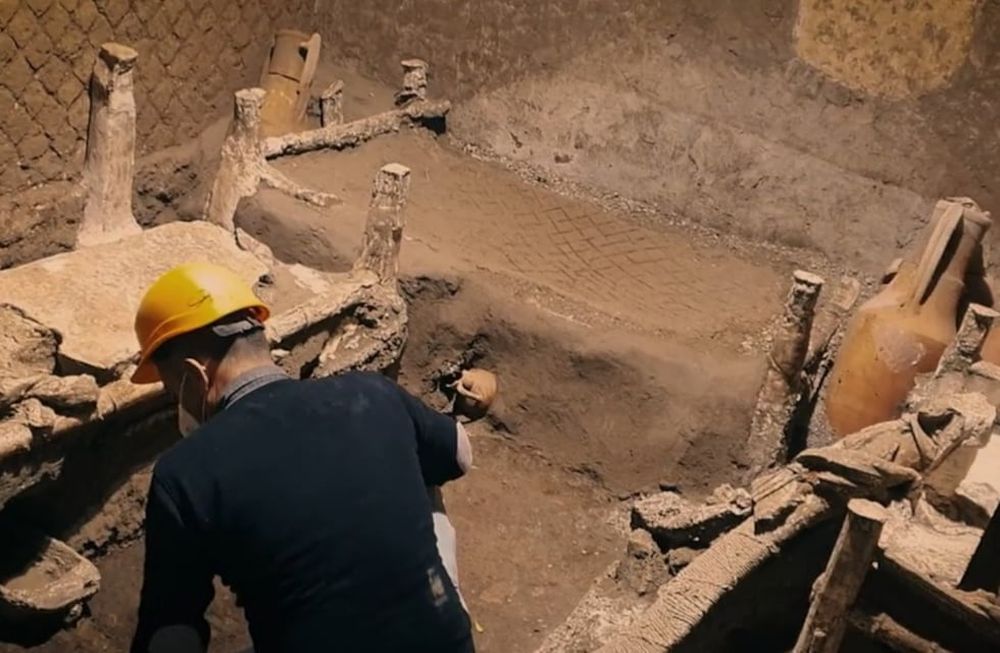 Descubrieron en Pompeya los restos de una habitación de esclavos - Gentileza